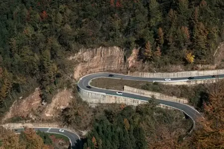 Romanya'da yeni bir vinyetli otoyol bölümü inşa ediliyor.